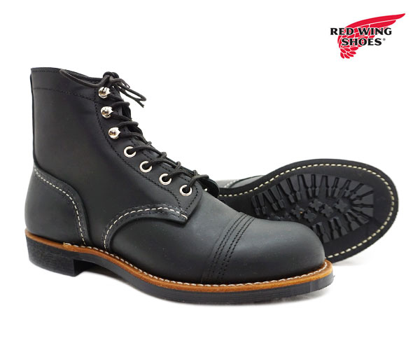 レッドウィング REDWING 8084 アイアンレンジャー ブラック ハーネス レザー レッドウイング