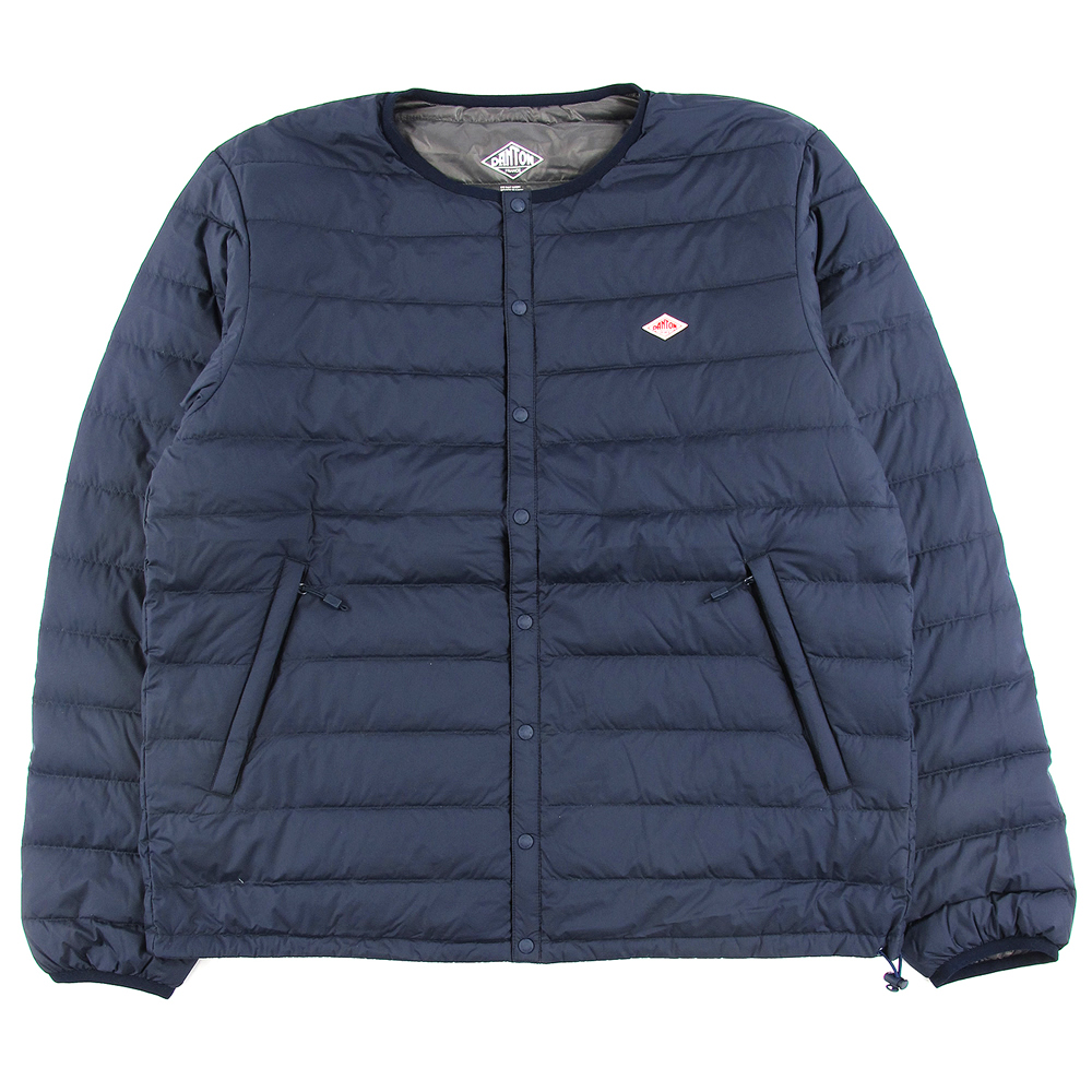 DANTON ネイビー ナイロンジャケット XL ダントン DANTON ダントン ナイロンストレッチタフタ インサレーション