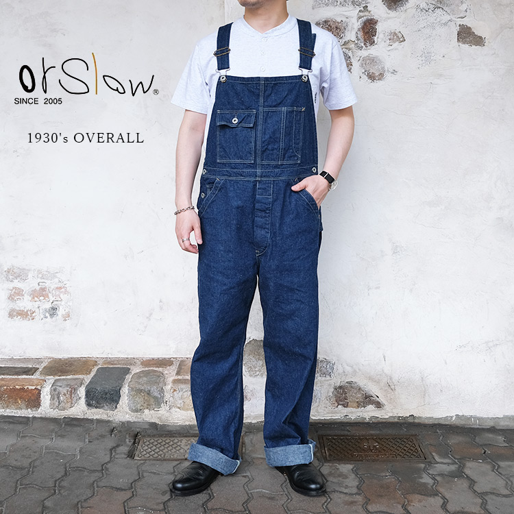 orSlow オアスロウ 03-9000-81 1930's OVERALL 30年代