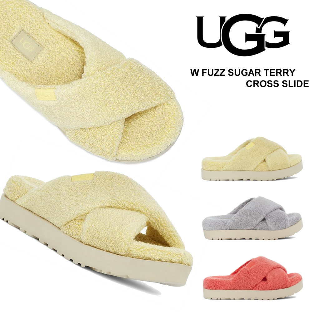 【UGG】ファズ シュガー スライド スリッポン ロゴ 1月末までお値下げ UGG】ファズ シュガー スライド スリッポン ロゴ 1月末までお値下げ
