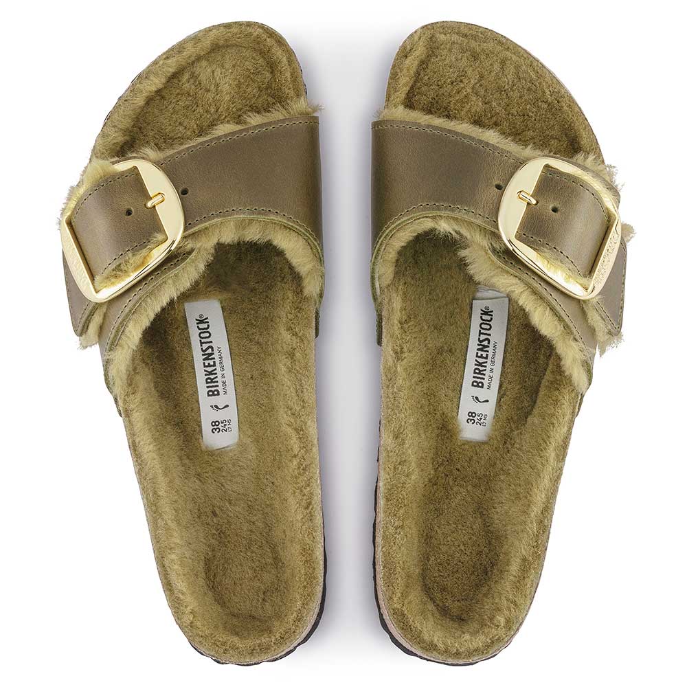 BIRKENSTOCK マドリッド ゴールド 37サイズ ナロー幅 ビルケンシュトッ