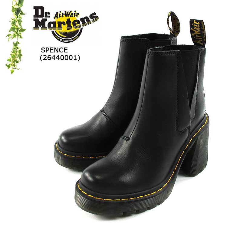 ドクターマーチン スペンスレディース SPENCE サイドゴア チェルシーブーツ レザー ブラック 22cm 23cm 24cm 25cm 3 4 5 6 Dr.Martens SPENCE 26440001