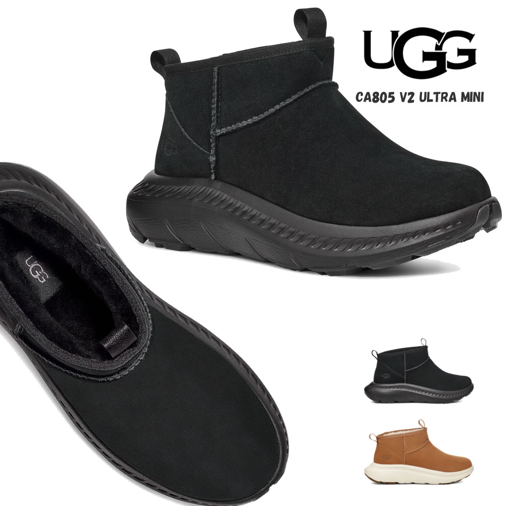 アグ ブーツ メンズ レディース ユニセックス 23cm 24cm 25cm 26cm 27cm 28cm ブラック チェスナット ブラウン UGG M CA805 V2 ULTRA MINI #1130797