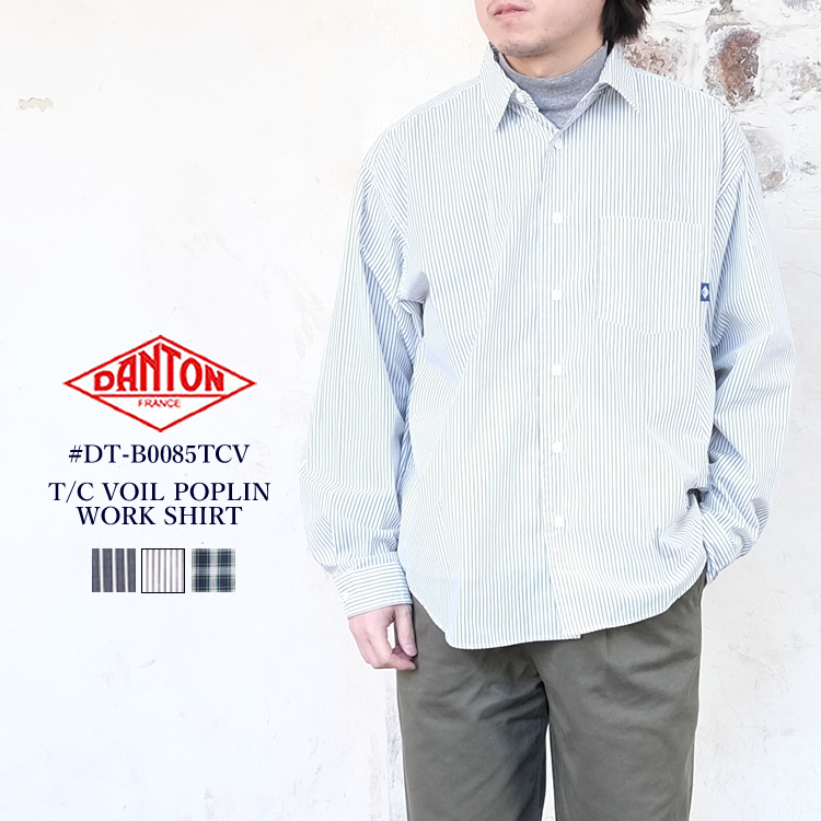 DANTON ワークシャツ ホワイト 40 楽天市場】ダントン DANTON ワークシャツ レディース WORK SHIRT