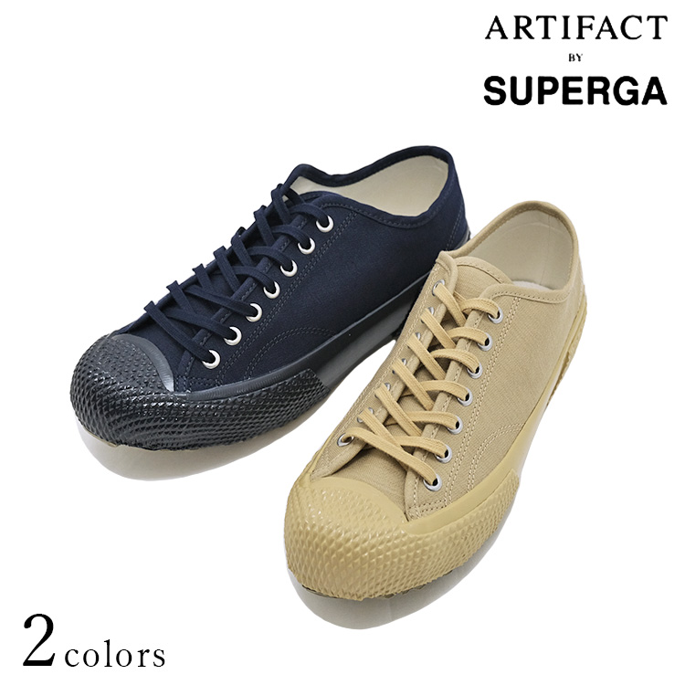 ARTIFACT BY SUPERGA アーティファクト バイ スペルガ 2434 BK SATEEN バックサテン ミルスペック ミリタリー スニーカー 〔FL〕