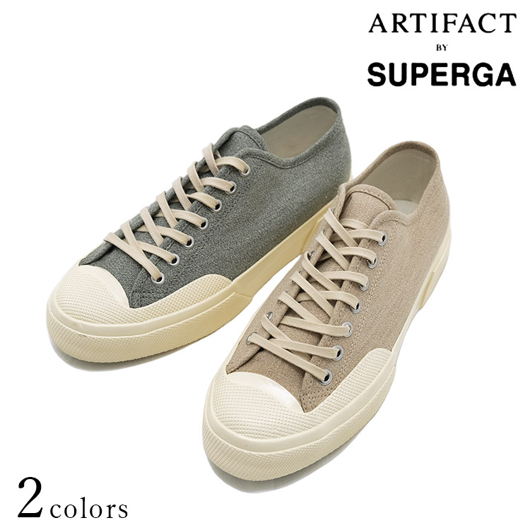 ARTIFACT BY SUPERGA アーティファクト バイ スペルガ 2432 SALT PEPPER ソルトペッパー ワークス スニーカー 〔FL〕