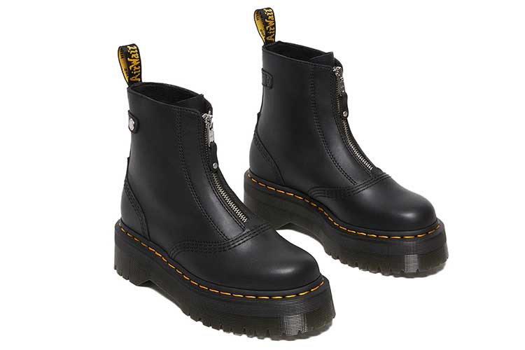 ドクターマーチンJETTA 新品.正規品ジップブーツ定価税込36,300円厚底 ドクターマーチン Dr.Martens ブーツ ジップ ジェッタメンズ