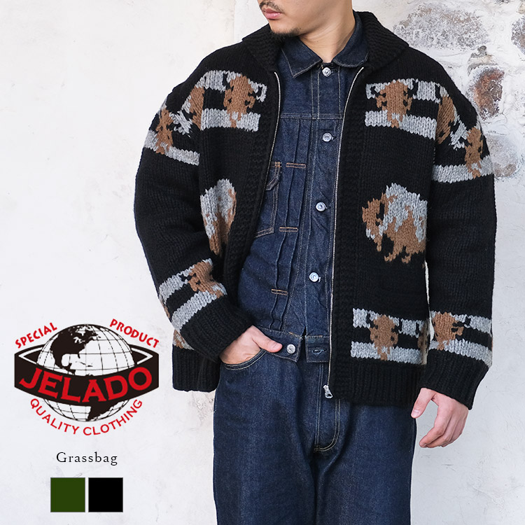 JELADO ジェラード JP83814 Grassbag グラスバッグ カウチンセーター