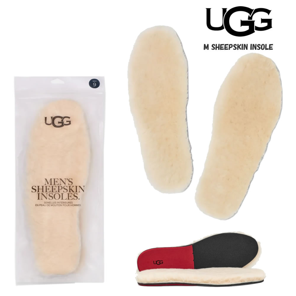 UGG シープスキン インソール NATURAL 1101442 ムートン 中敷き メンズ
