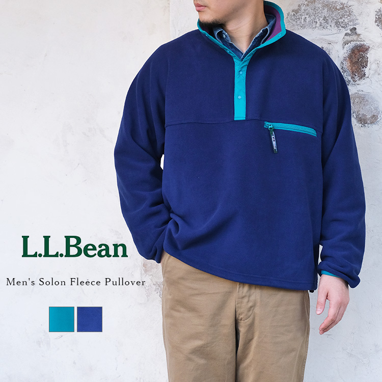 L.L.Bean エルエルビーン Men's Solon Fleece Pullover メンズ ソロンフリースプルオーバー JAPAN EDITION 日本企画 復刻 メンズ