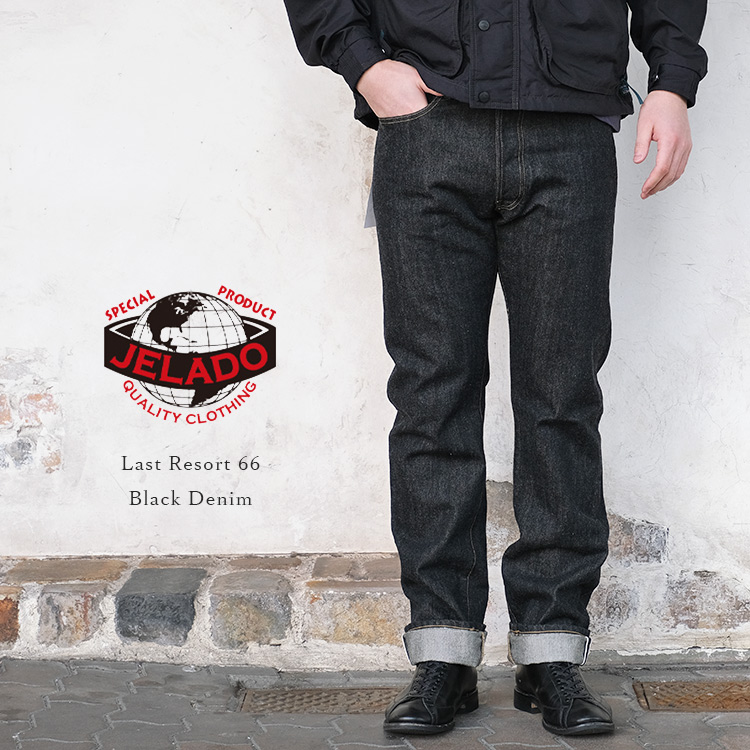 JELADO ジェラード JP01314 Last Resort 66 Black Denim ラスト