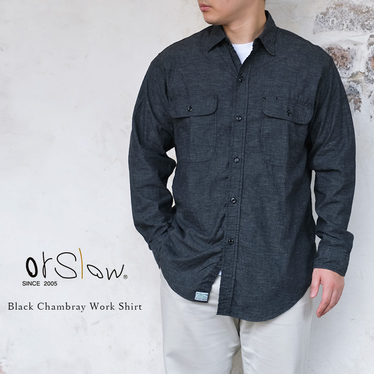 orSlow　 SHIRT　オアスロウ　シャツ　別注 別注 OMBRE CHECK LONG SLEEVE SHIRT | orSlow(オアスロウ