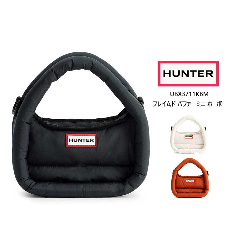 【HUNTER】ハンター ミニ クロスボディ ピンク ロゴ/ブラック HUNTER ハンター ミニ クロスボディ ピンク ロゴ PLAZA・MINiPLA