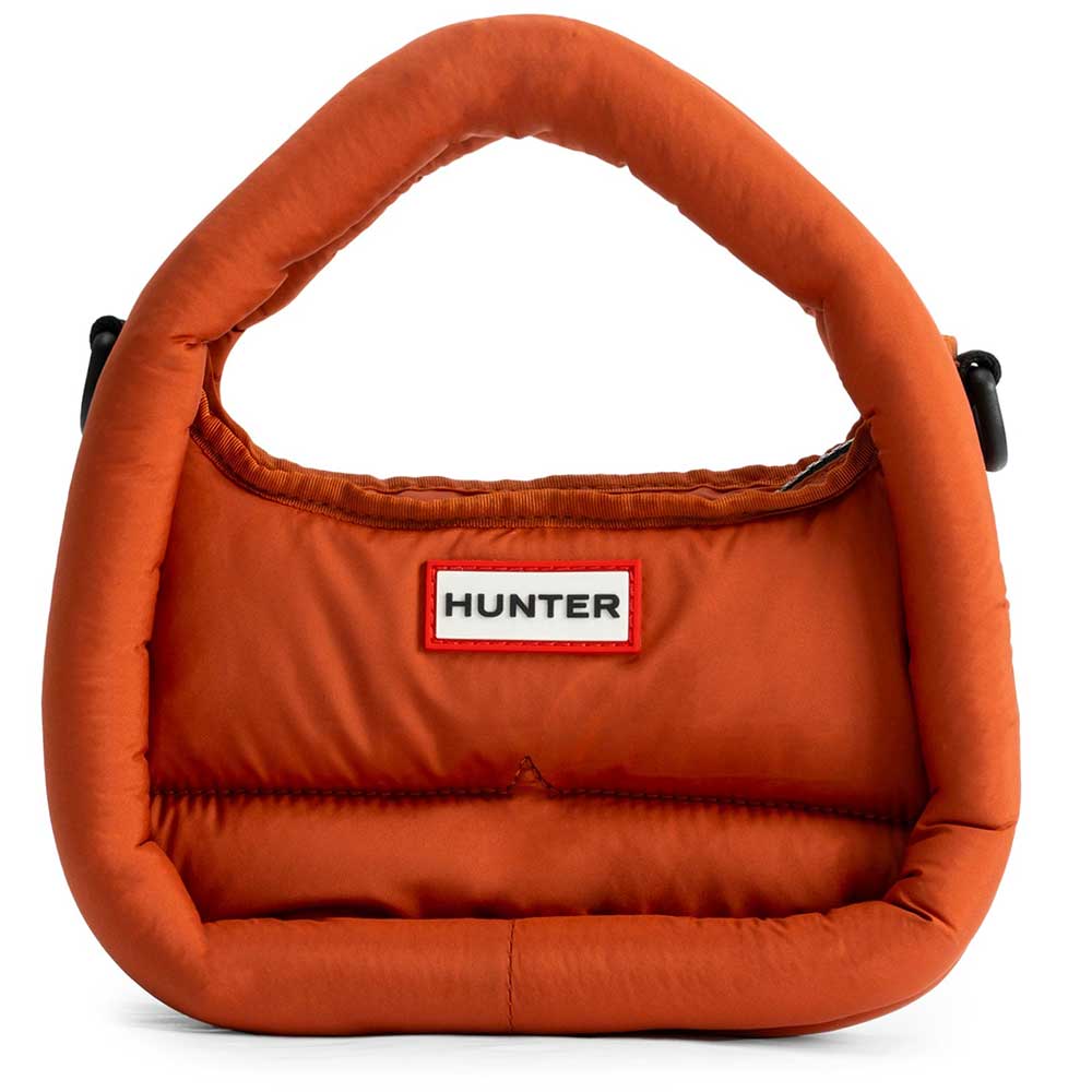 ハンター ハンドバッグ レディース メンズ フレイムド パファー ミニ