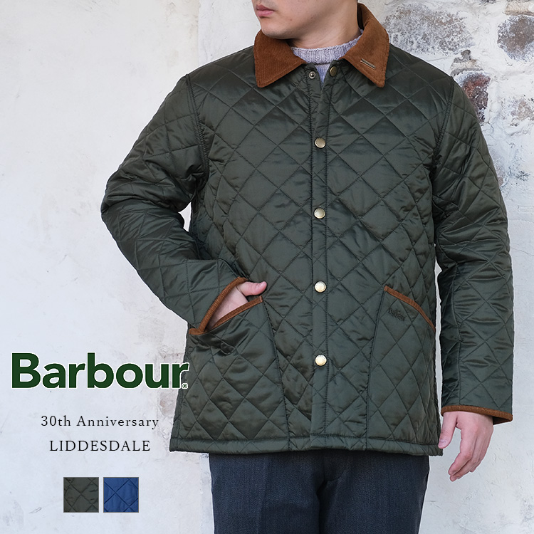 Barbour バブアー Liddesdale 30th Anniversary リデスデイル 30周年記念モデル 242MQU1819 キルティングジャケット メンズ 〔FL〕