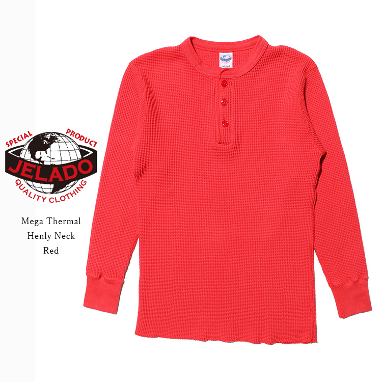 JELADO ジェラード AB94236 Mega Thermal Henly Neck メガ