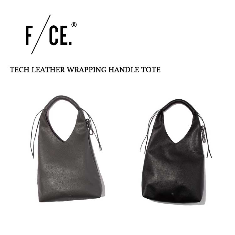 F/CE. エコテックレザー ラッピング ハンドル トート