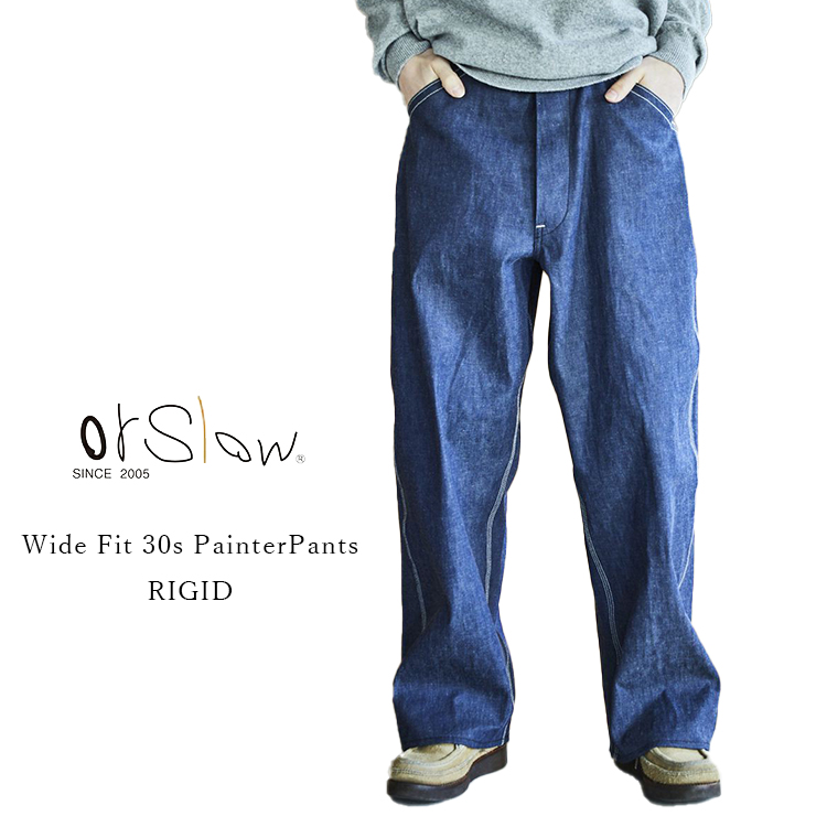 orSlow Wide Fit 30's Painter Pants 