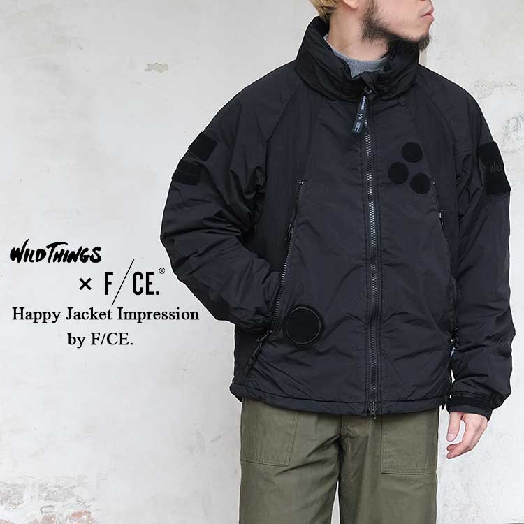 F／CE． WILD THINGS エフシーイー ワイルドシングス ジャケット ハッピー ジャケット インプレッション メンズ FSP09252U0003 ブラック