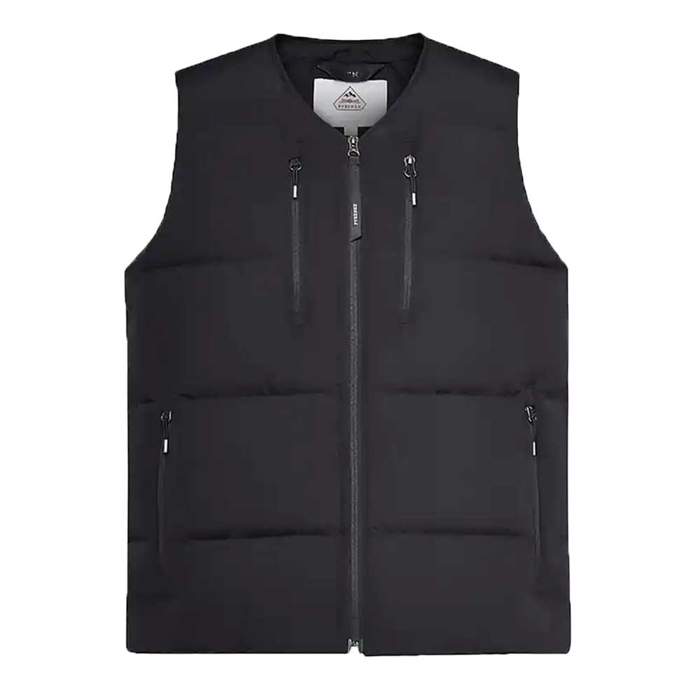 PYRENEX SOLACE メンズ ダウンベスト｜850FP・撥水・防風の高機能モデル