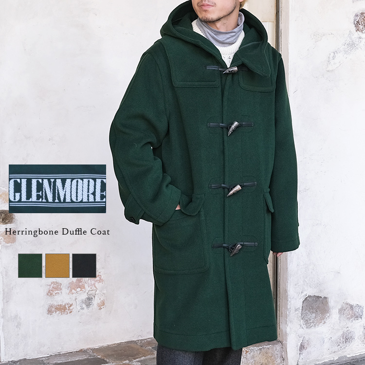 GLENMORE Herringbone Duffle Coat