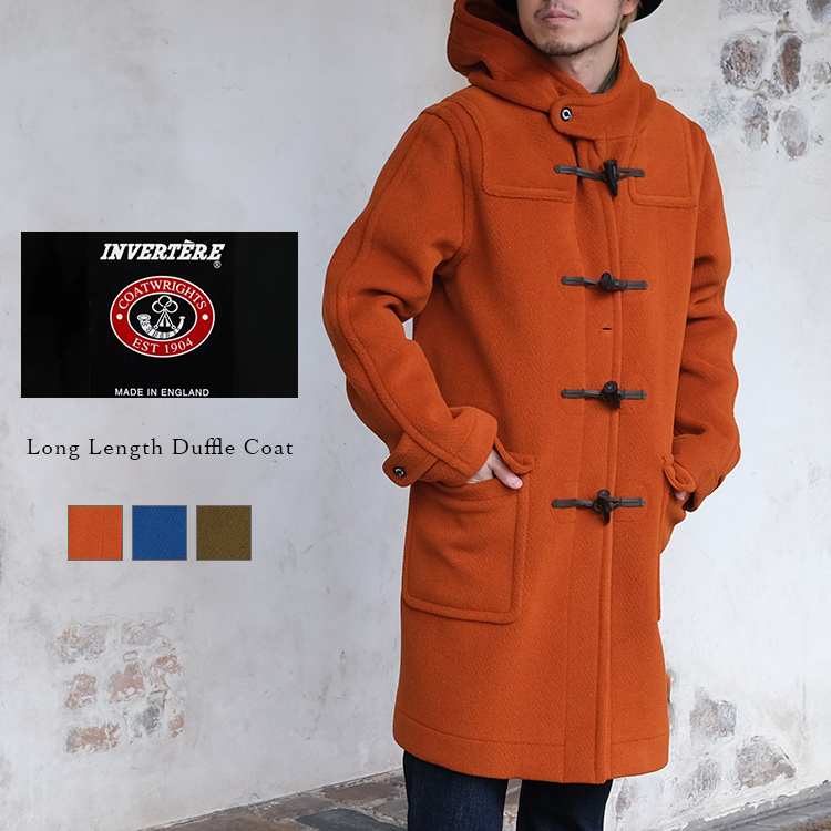 INVERTERE Long Length Duffle Coat