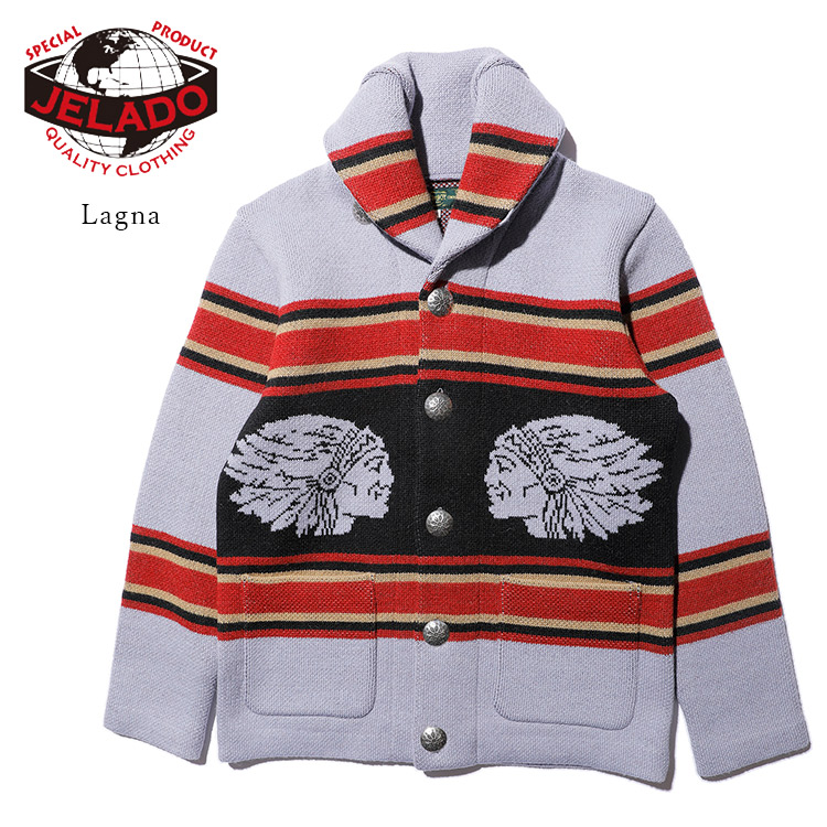 JELADO ジェラード CB13836 Lagna ラグナ チマヨジャケット ニット