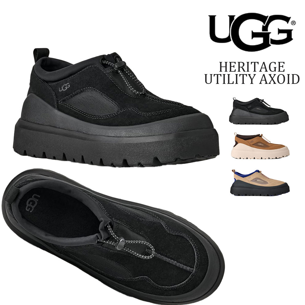 アグ メンズ スニーカー 靴 ヘリテージ ユーティリティ アクソイド UGG HERITAGE UTILITY AXOID 1174995