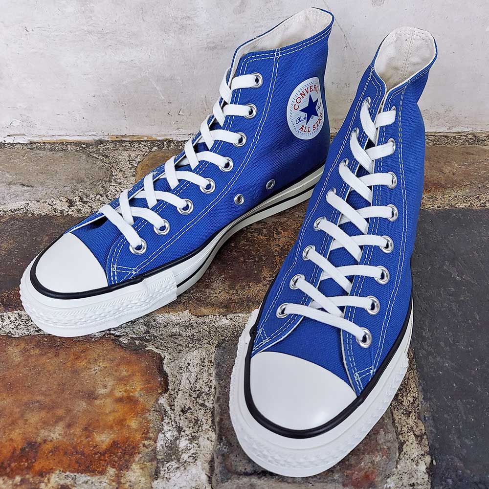Converse コンバース Canvas All Star J Hi キャンバス オールスターj ハイカット Light Navy ライトネイビー 日本製 セレクトショップ Flisco