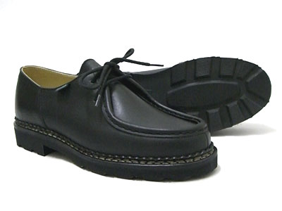 Paraboot パラブーツ メンズ ミカエル 715604 MICHAEL チロリアンシューズ ブラック〔FL〕