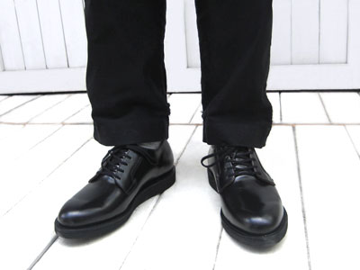 レッドウィング REDWING 101 ポストマンオックスフォード ブラックシャ
