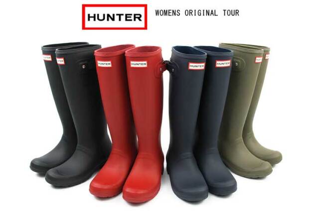 HUNTER ラバーレインブーツ　ロングタイプ ハンター WFT2210RMA オリジナル ツアー レインブーツ ロング