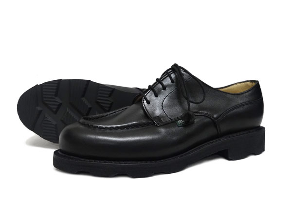 パラブーツ レディース シャンボード ブラック Paraboot Chambord 743712　Noir ビジネスシューズ Uチップ 〔FL〕