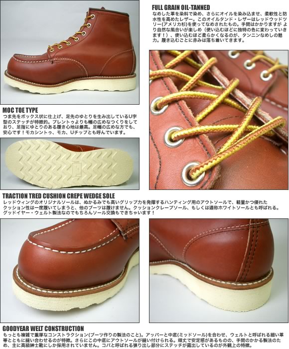 レッドウイング 8875 UK6 楽天市場】【返品交換送料無料】RED WING レッドウィング 8875