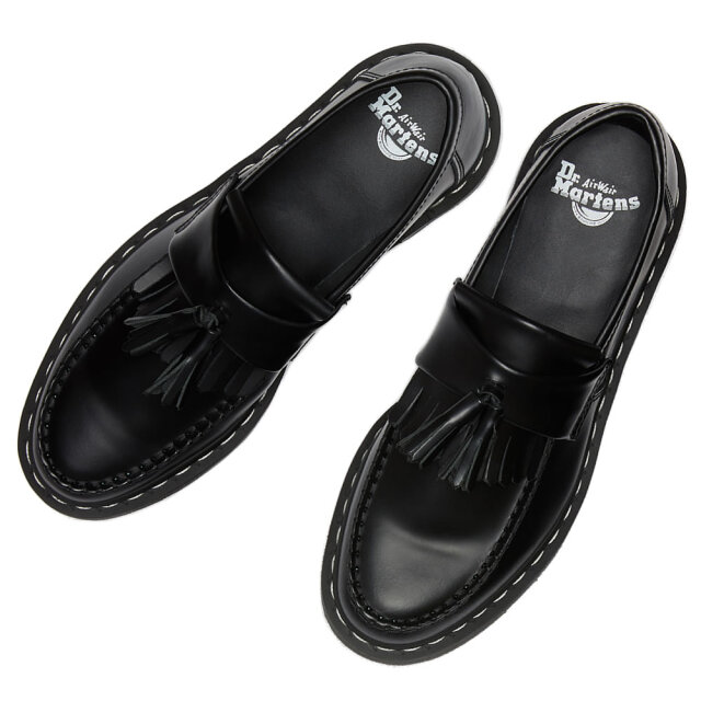 Dr.Martens ドクターマーチンローファーホワイトステッチ Dr.Martens 新作 タッセルローファー ホワイトステッチ