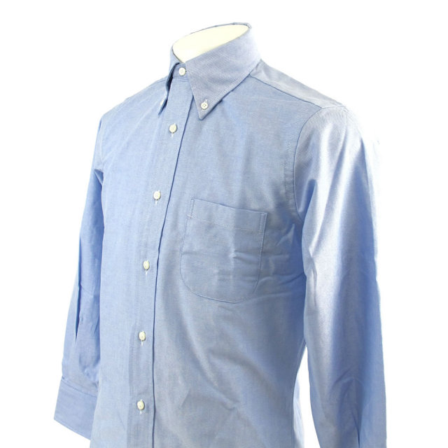 Individualized Shirts Cambridge Oxford STANDARD FIT BLUE シャツ