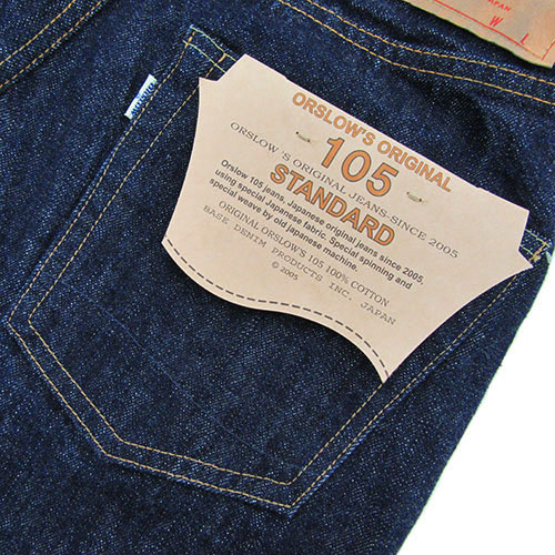 orSlow STANDARD DENIM 105 ワンウォッシュ 01-1050 メンズ