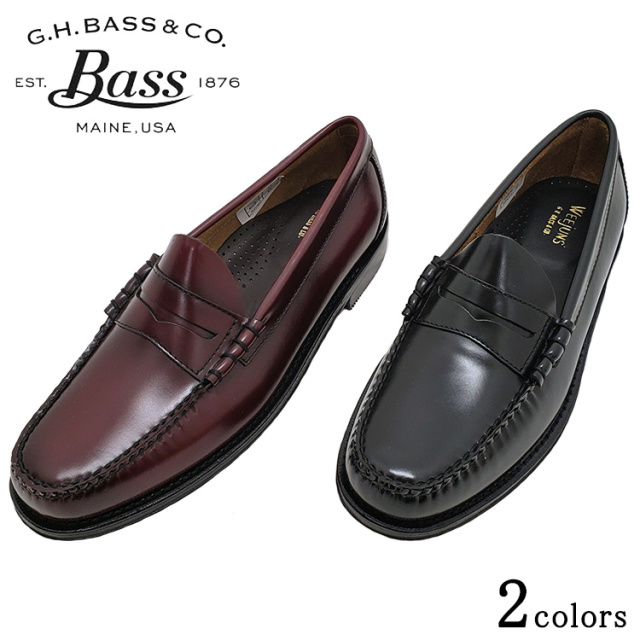 ジーエイチバス G.H.Bass & Co. ペニーローファー US6 23.085cmアウトソール