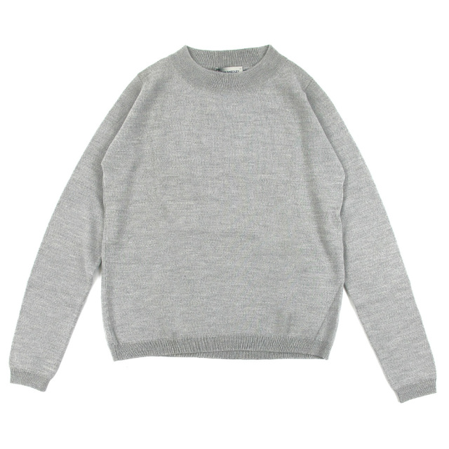 JOHN SMEDLEY ジョンスメドレー モックネック ニット グレー S ジョンスメドレー モックネックニット レディース 20春夏 JOHN