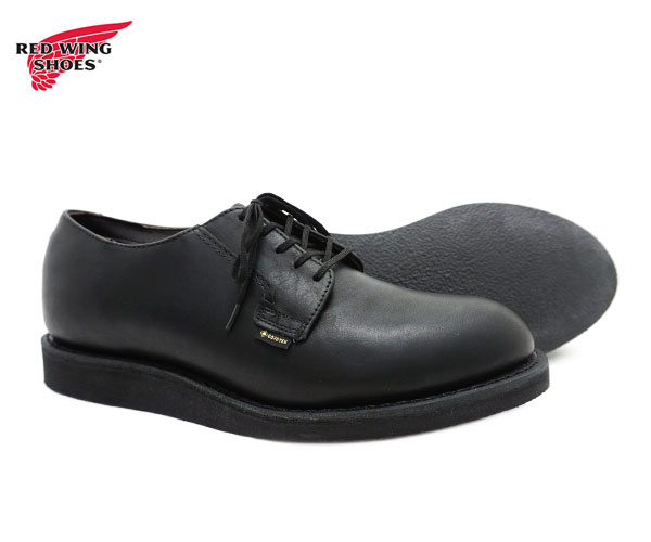 レッドウィング ポストマン オックスフォード REDWING 9183 POSTMAN OXFORD ゴアテックス Black 防水レザー レッドウイング