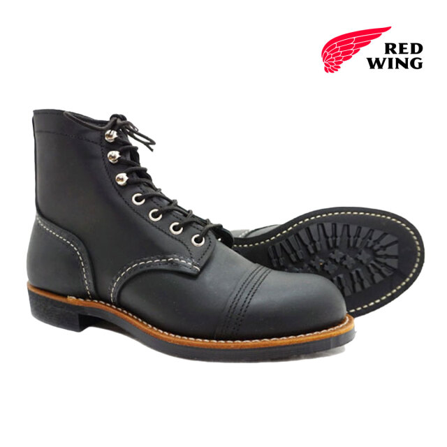 レッドウィング REDWING 8084 アイアンレンジャー ブラック ハーネス レザー レッドウイング