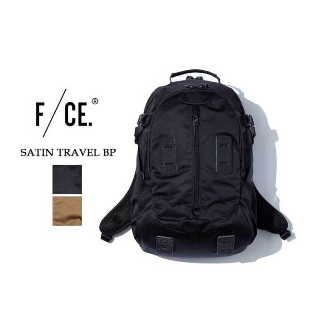 エフシーイー サテン トラベル バックパック メンズ レディース 新作 リュック ブラック/キャメル F/CE. STAIN TRAVEL BP FSE30212U0001 / FSE30222B0001