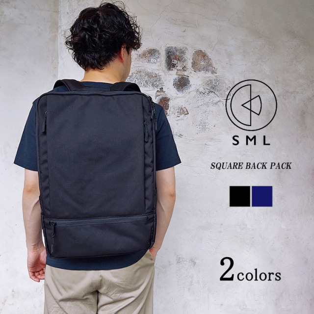 ネイビー ナイロン リュック バックパック ハンズオリジナル モズ リサイクルナイロンリュック ネイビー