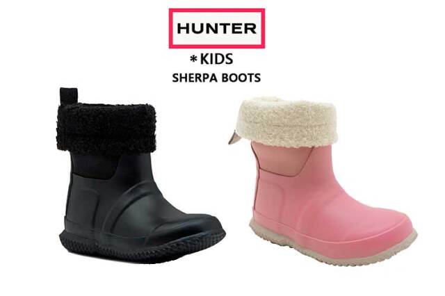 HUNTER キッズ 長靴 レインブーツ 男の子 女の子 新入荷♪