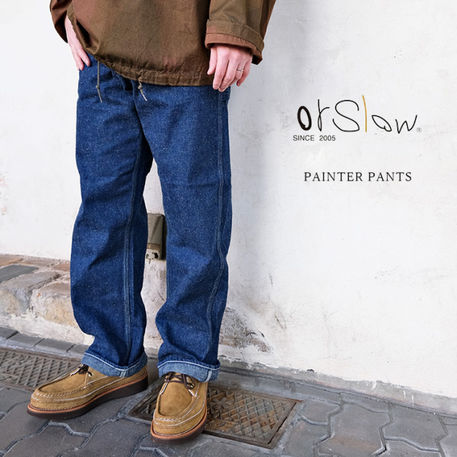 orSlow オアスロウ 01-5120-81 PAINTER PANTS ペインターパンツ ワークパンツ デニム コットン 日本製 〔FL〕