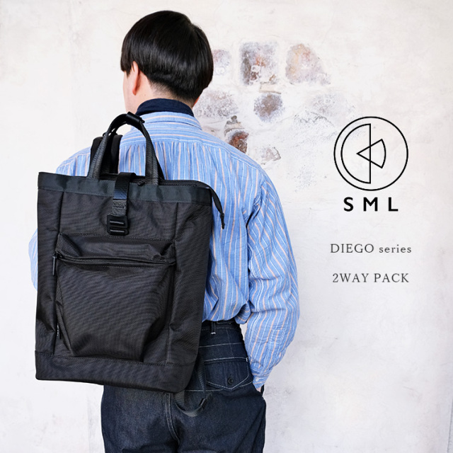 SML エスエムエル 2WAY BUSINESS RUCKSACK S 2ウェイ ビジネス