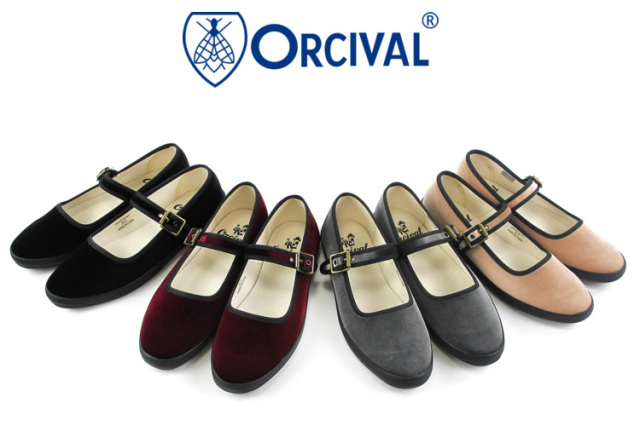 バレエシューズ×スニーカーなデザイン！ORCIVAL 上品な印象の