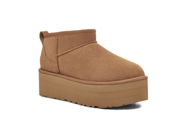 UGG W Classic Ultra Mini Platform レディース 厚底シープ