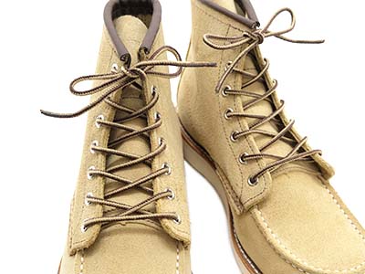 RED WING◇レースアップブーツ/27cm/CML/スウェード/8833 レッド