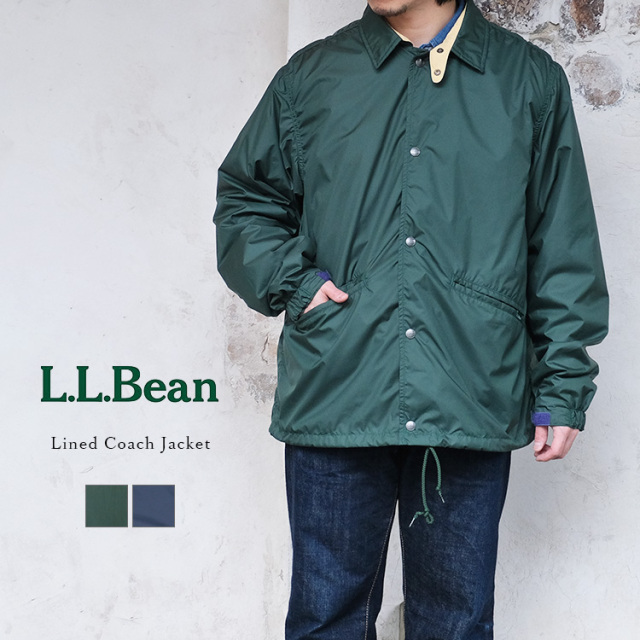 L.L.Bean エルエルビーン Bean's Lined Coach Jacket ビーンズラインドコーチジャケット JAPAN EDITION 日本企画 復刻 ポリエステル メンズ